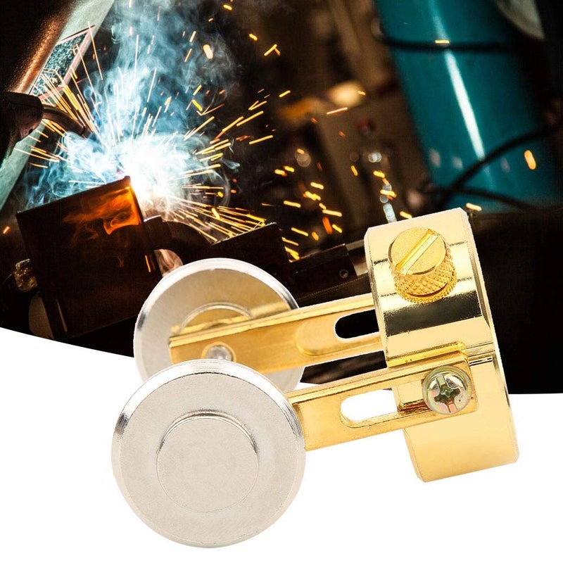 Hilitand Roller Guide Wheel, P80 Plasma Cutter Torch Roller Guide Metal Wheel for 2 Threaded Torch Compass - Image 2